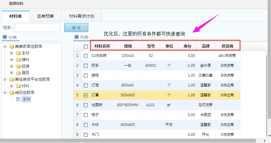 材料訂單管理